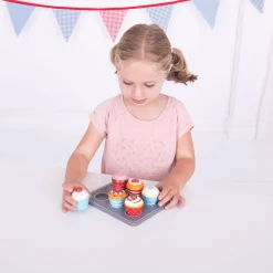 Bigjigs Houten Muffinset