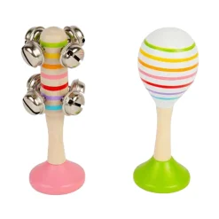 Bigjigs Houten Muzikale Schudset, 2st.