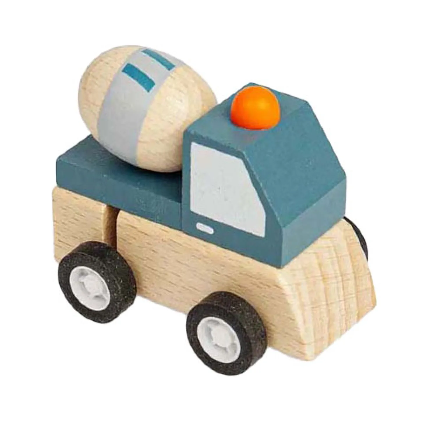 Bigjigs Houten Opwind Vrachtwagen