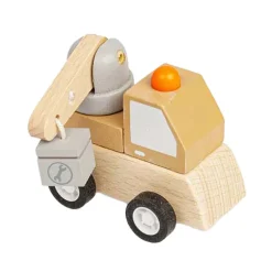 Bigjigs Houten Opwind Vrachtwagen