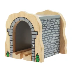 Bigjigs Houten Rails - Grijze Tunnel