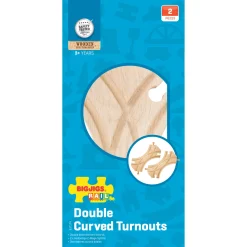 Bigjigs Houten Rails - 2-zijdige Links/rechts Splitsing