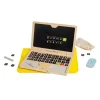 Bigjigs Houten Speelgoed Laptop Set, 95dlg.