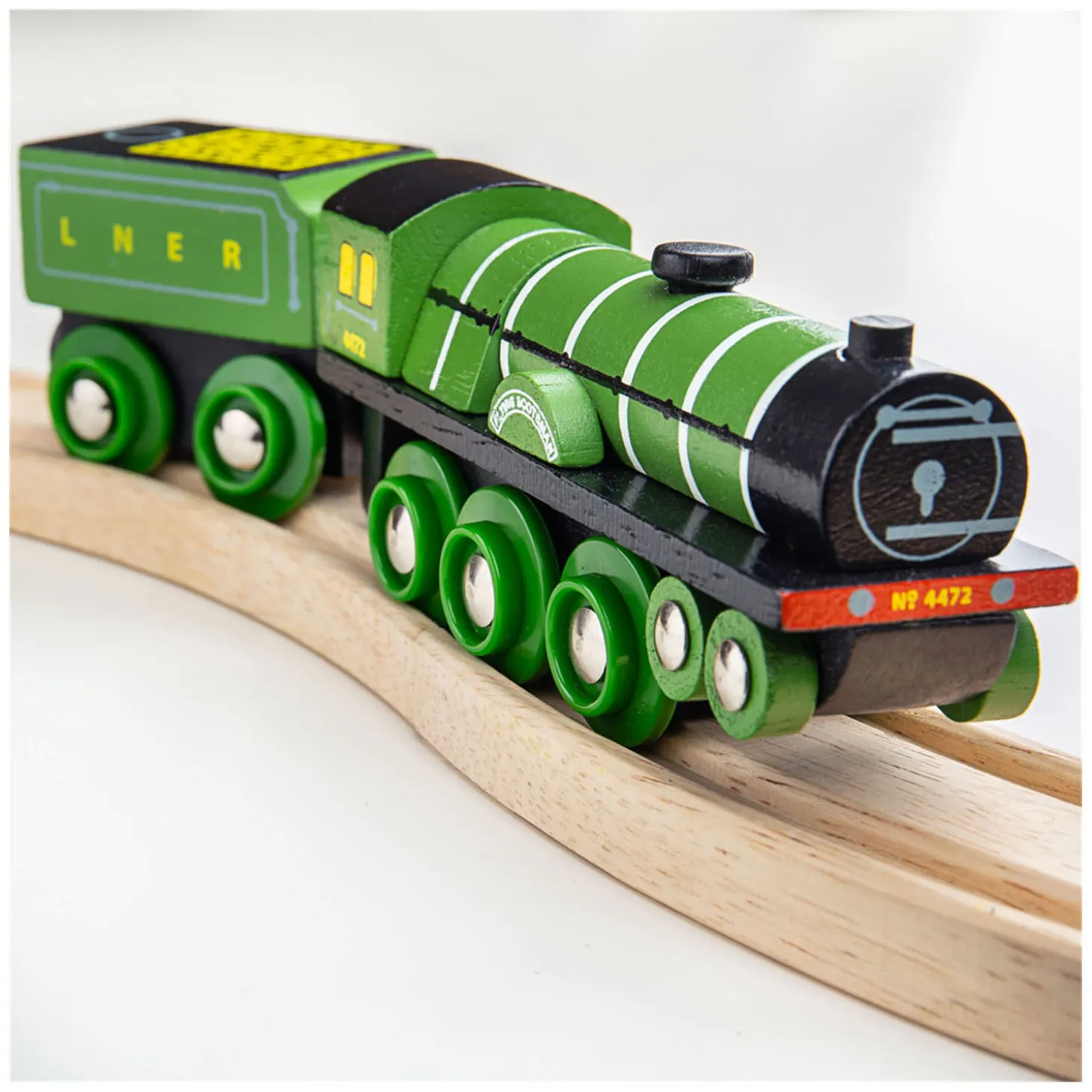 Bigjigs Houten Trein Flying Scotsmann