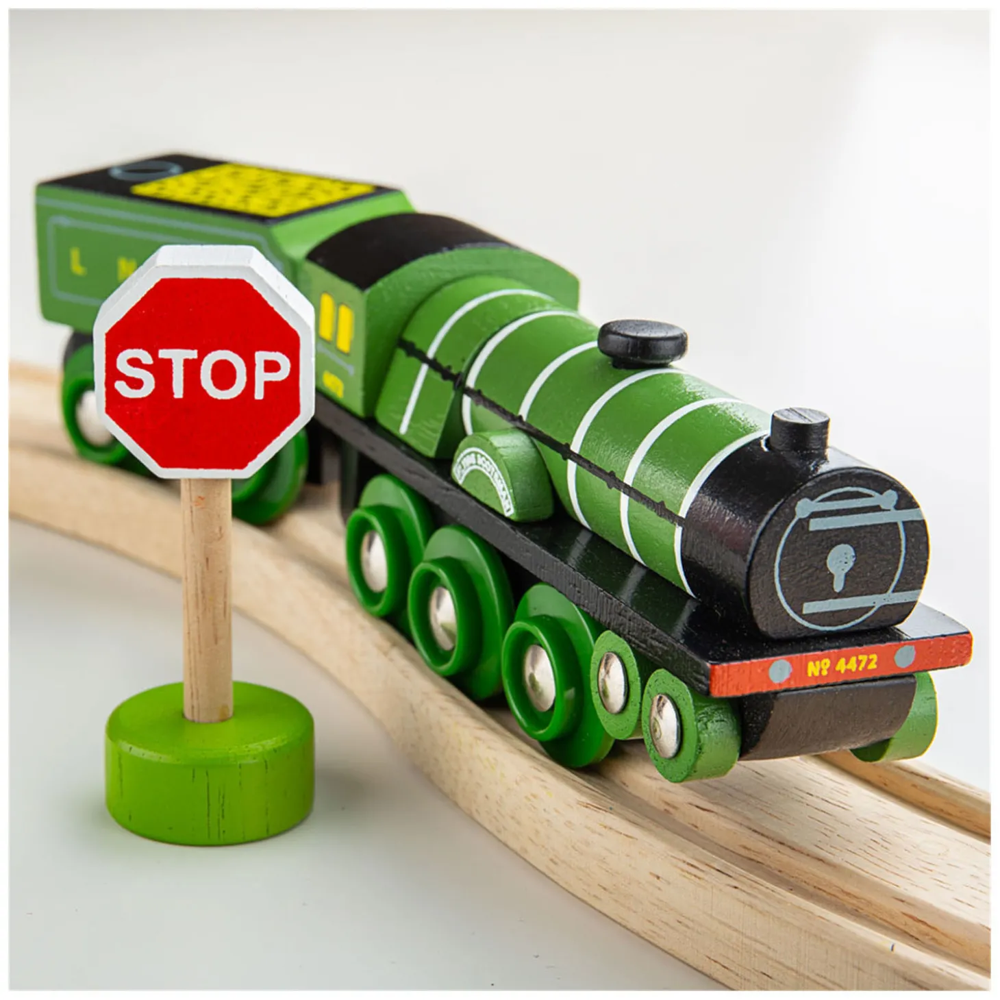 Bigjigs Houten Trein Flying Scotsmann