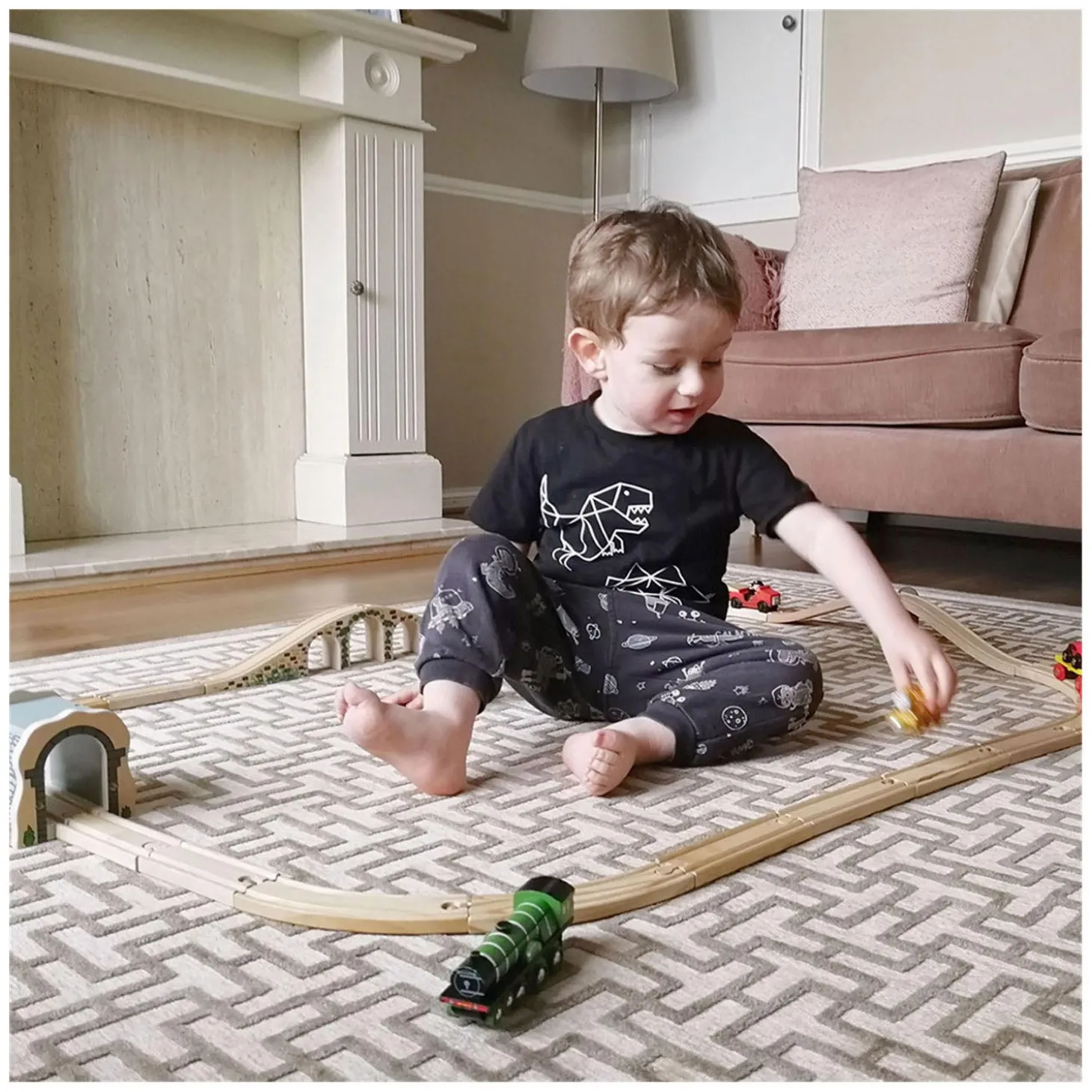 Bigjigs Houten Trein Flying Scotsmann