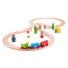 Bigjigs Houten Treinset, 26dlg.