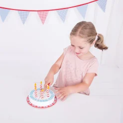 Bigjigs Houten Verjaardagstaart