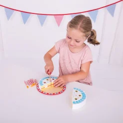 Bigjigs Houten Verjaardagstaart