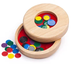 Bigjigs Tiddly Winks Houten Vlooienspel