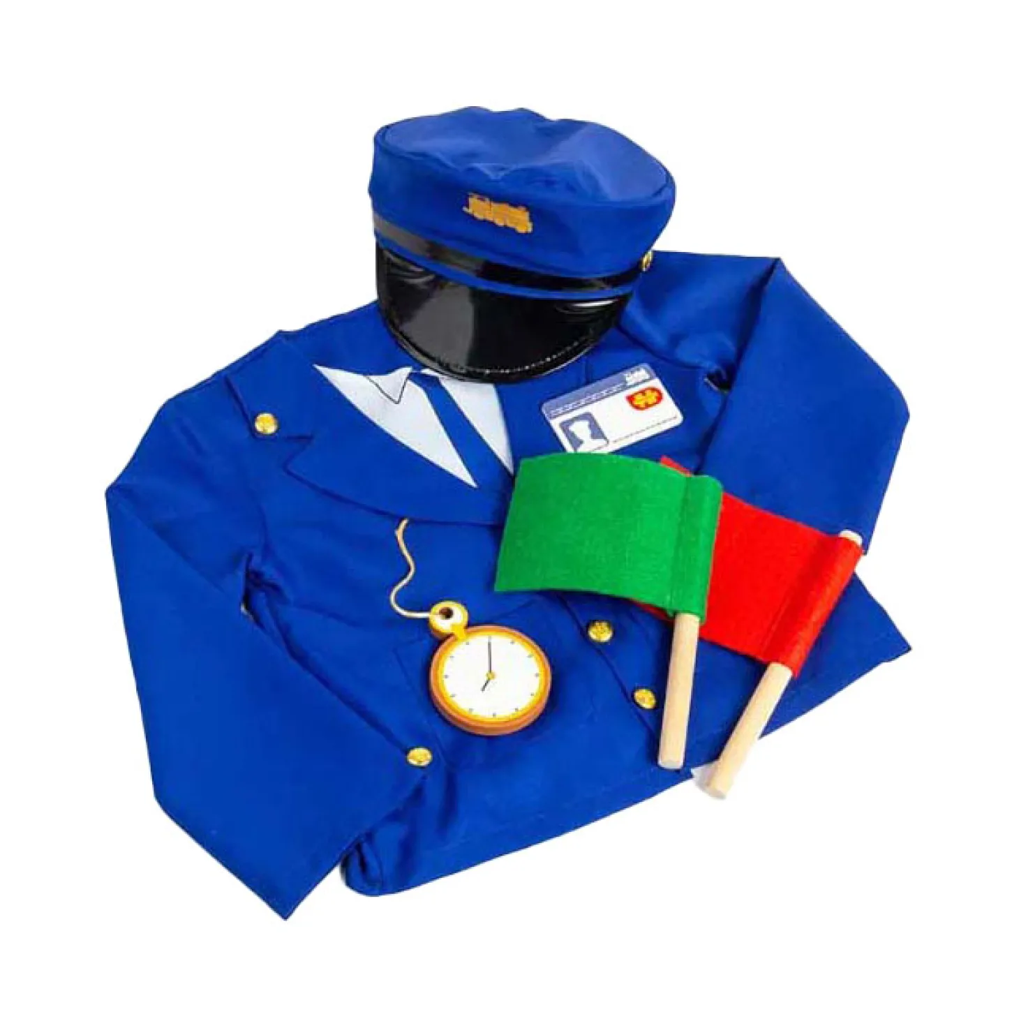 Bigjigs Treinmachinist Verkleedset met Accessoires