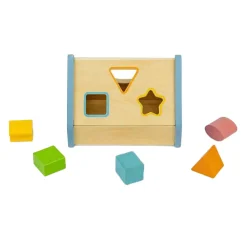 Bigjigs Vormenstoof-huisje, 5dlg.