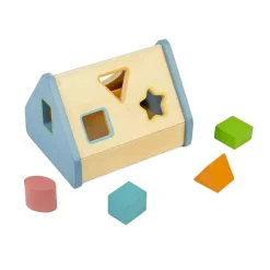 Bigjigs Vormenstoof-huisje, 5dlg.