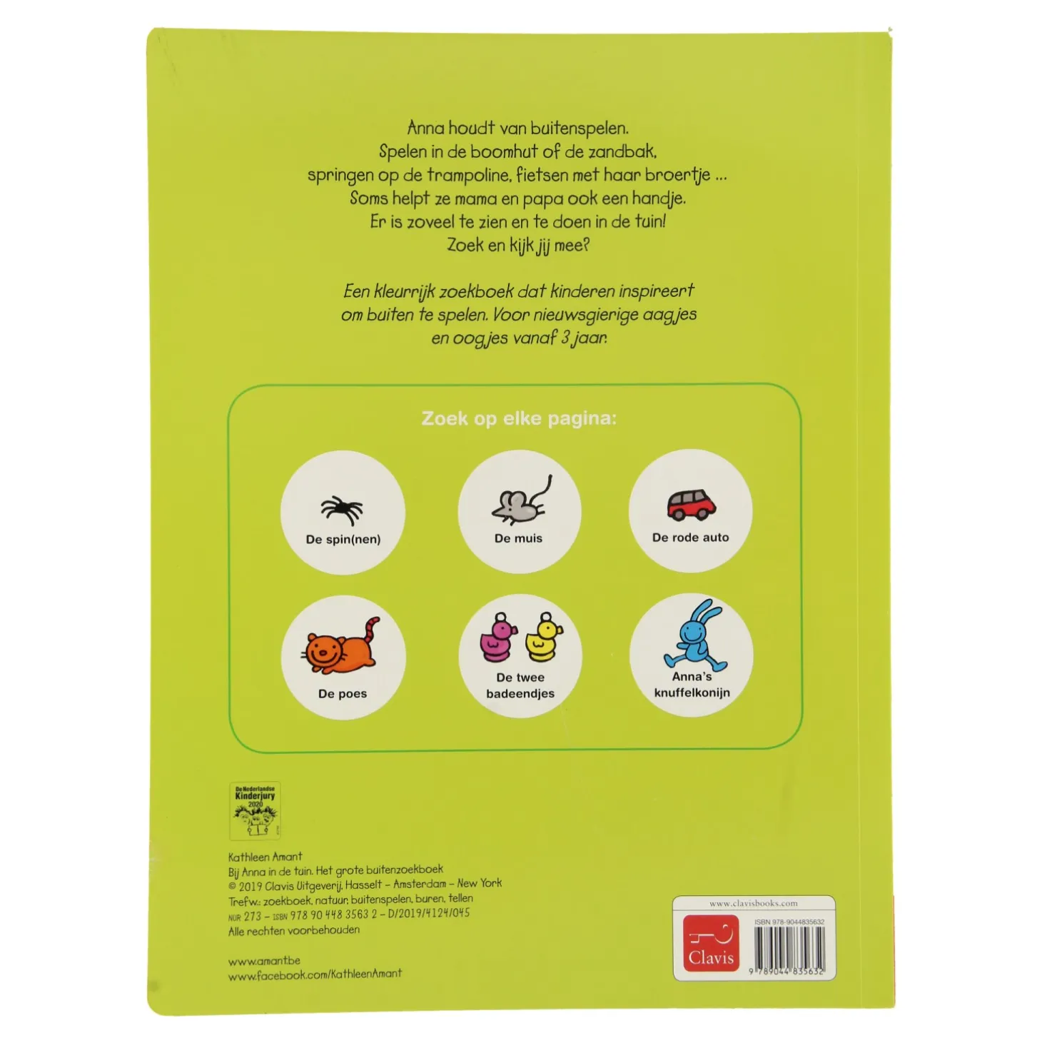 Bij Anna in de tuin: Het grote Buitenzoekboek