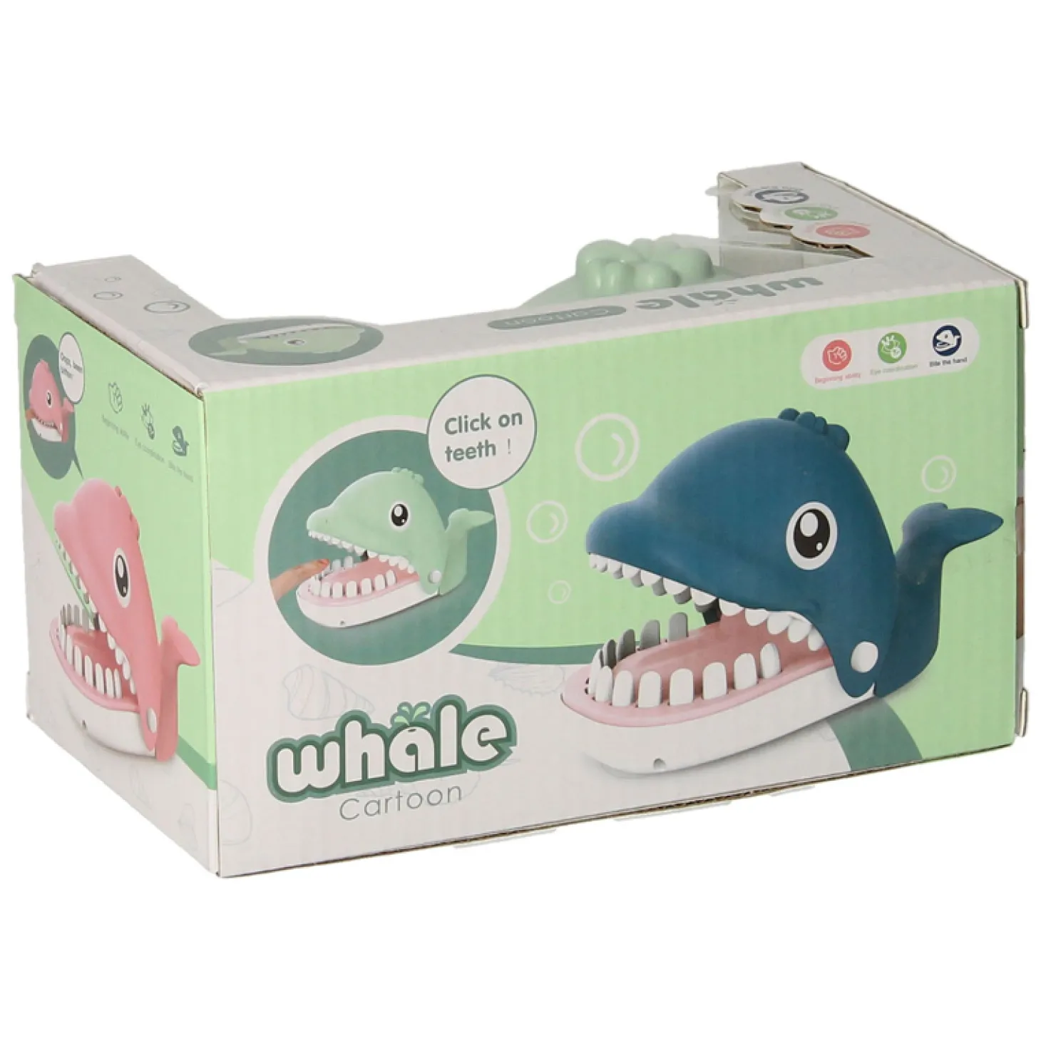 Bijtende Walvis Groen Spel