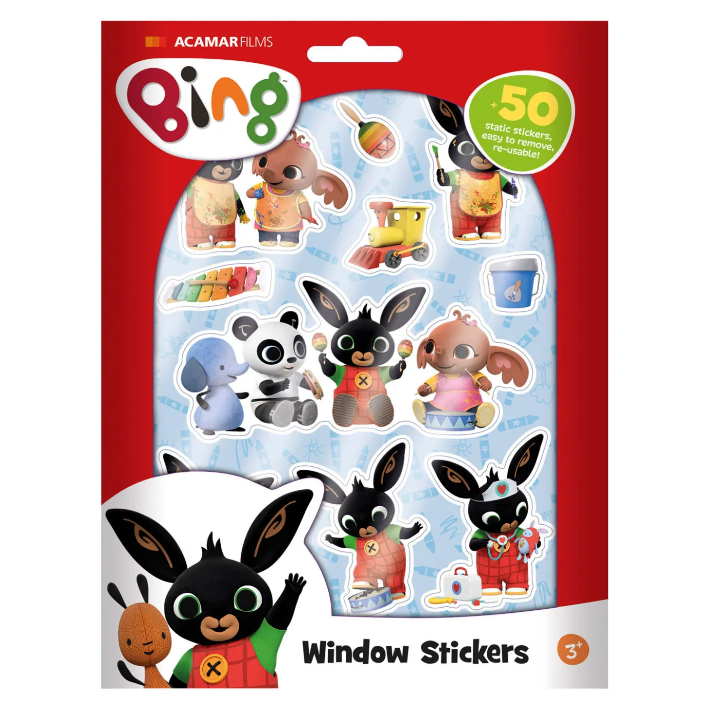 Bing Raamstickers, 50st.