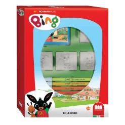 Bing Stempelset met 4 Stempels