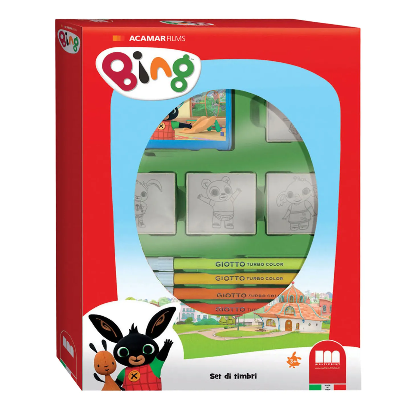 Bing Stempelset met 4 Stempels