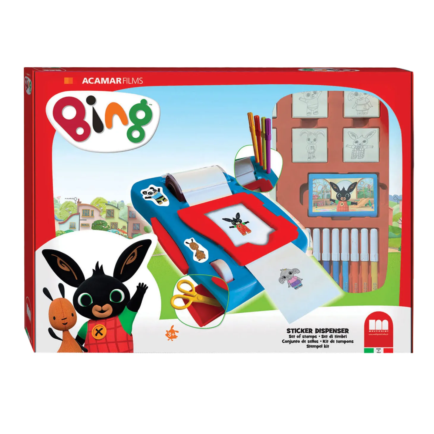 Bing Stickernachine Set