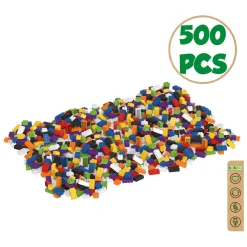 BiOBUDDi Education Small Bouwblokken - 500dlg.