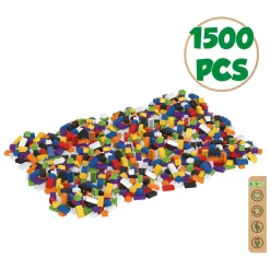 BiOBUDDi Education Small Bouwblokken - 1500dlg.