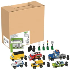 BiOBUDDi Education Small Bouwblokken - Verkeer - 728dlg.