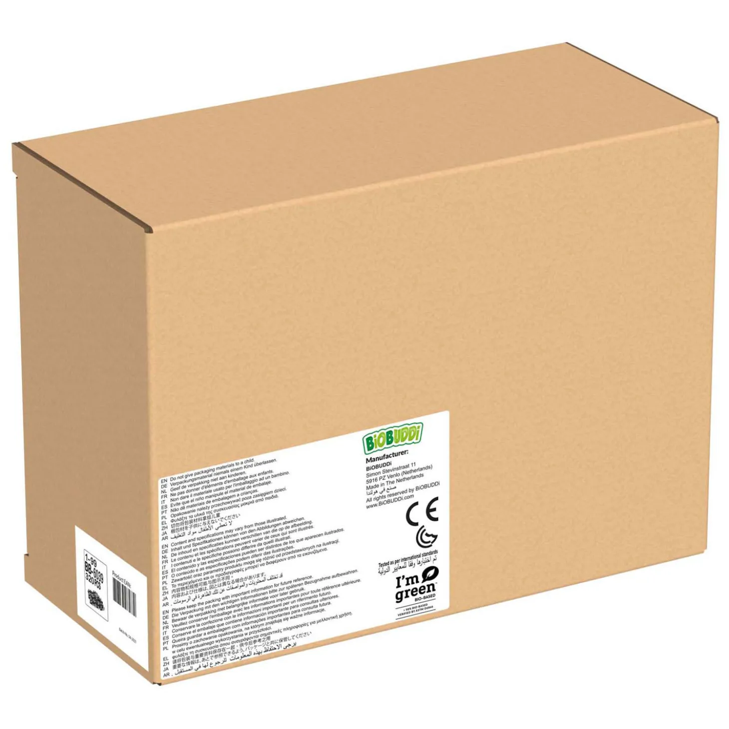 BiOBUDDi Education Small Bouwblokken - Wielen en Assen