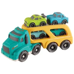 Bio-plastic Transporter Vrachtwagen met 4 Auto's