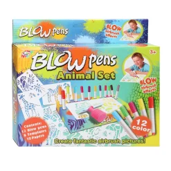 Blaaspennenset met Pompje Dieren