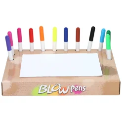 Blaaspennenset met Pompje Dinosaurus