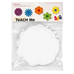 Bloemen Wit, 5x 3st.