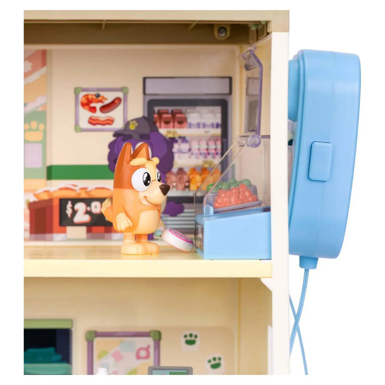 Bluey Lets Play Chef - Supermarkt Speelset
