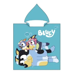 Bluey Poncho, 55x110cm