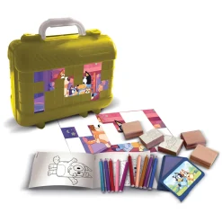 Bluey Reis Stempel- en Kleurkoffer