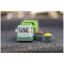 Bluey Vuilniswagen met Speelfiguren