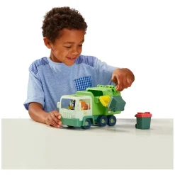 Bluey Vuilniswagen met Speelfiguren