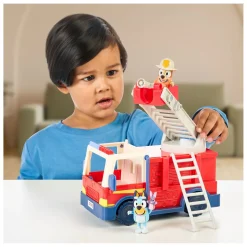 Bluey's Brandweerwagen met 2 Speelfiguren