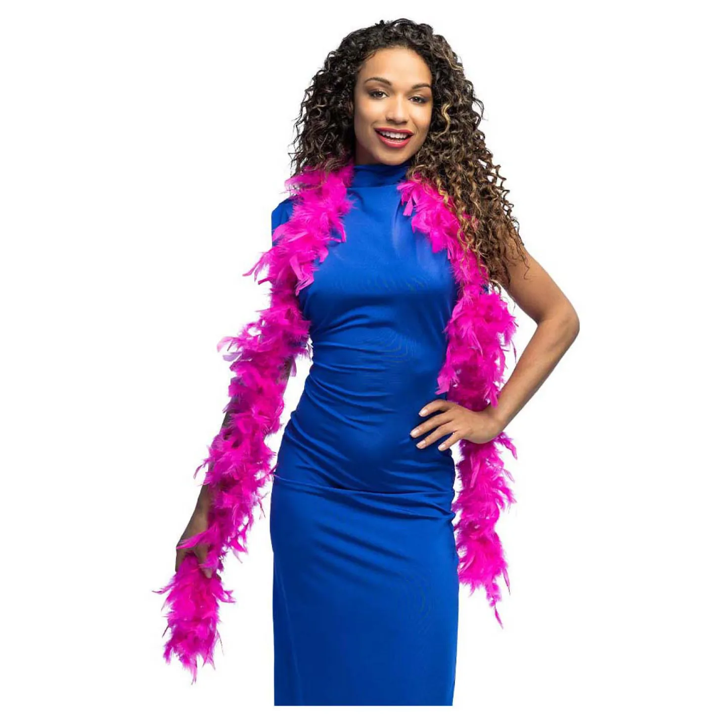 Boa Fuchsia Roze 180cm