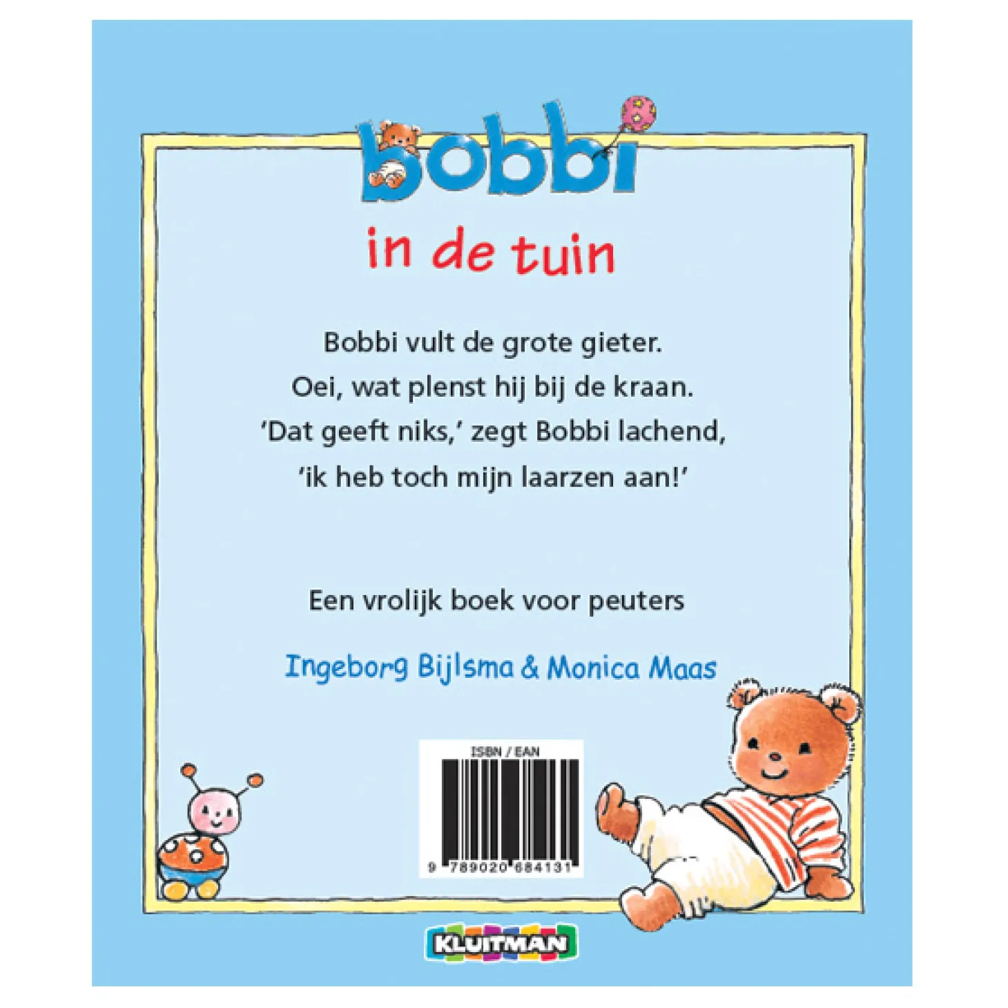 Bobbi in de tuin