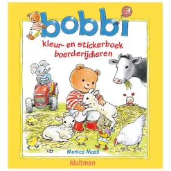Bobbi Kleur- en Stickerboek Boerderijdieren