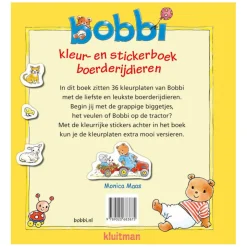 Bobbi Kleur- en Stickerboek Boerderijdieren