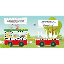 Boek en Puzzeltrein Boerderijdieren