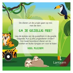 Boek en Puzzeltrein Jungle