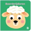 Boerderijdieren - Kartonboek met Wiebeloogjes