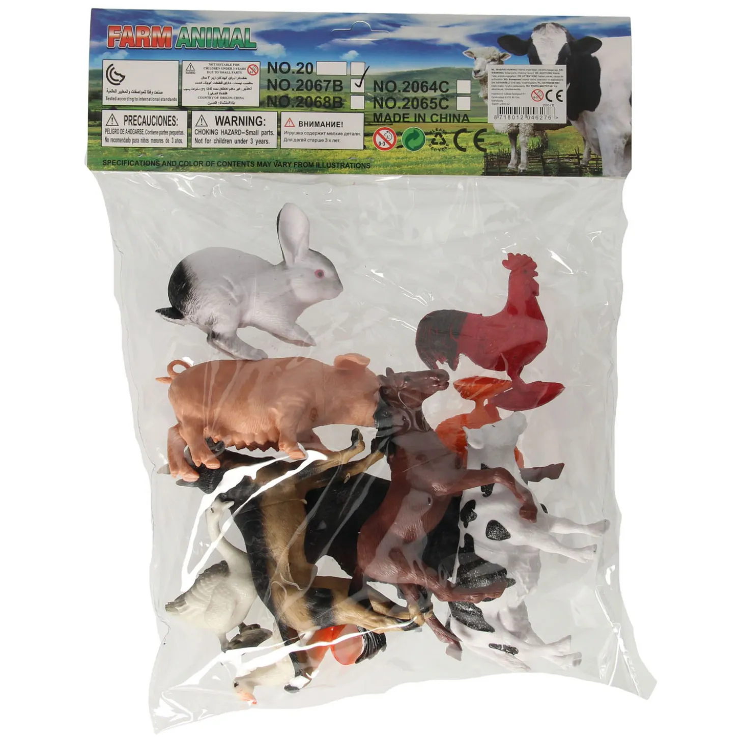 Boerderijdieren, 10st.