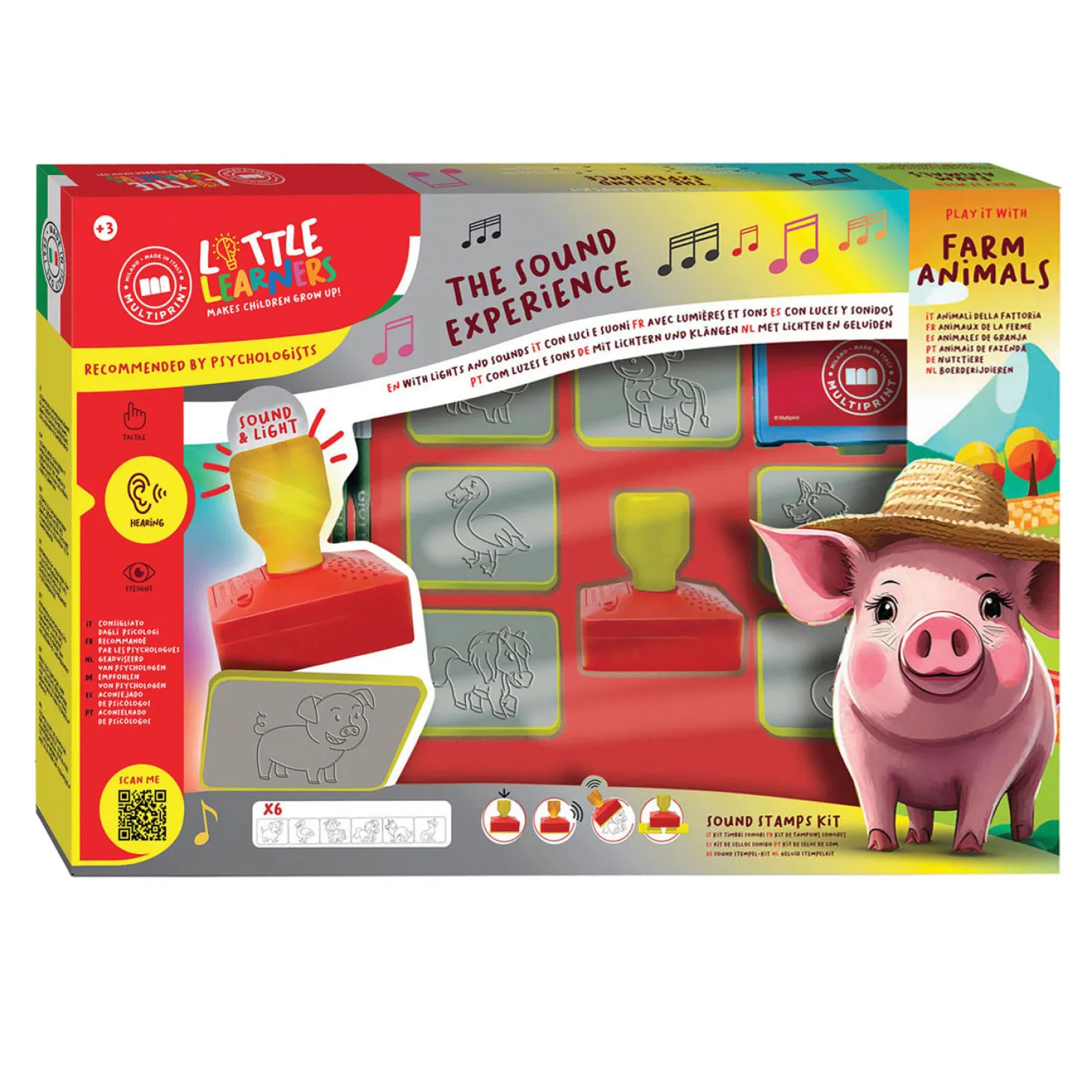 Boerderijdieren Stempelset met Geluiden