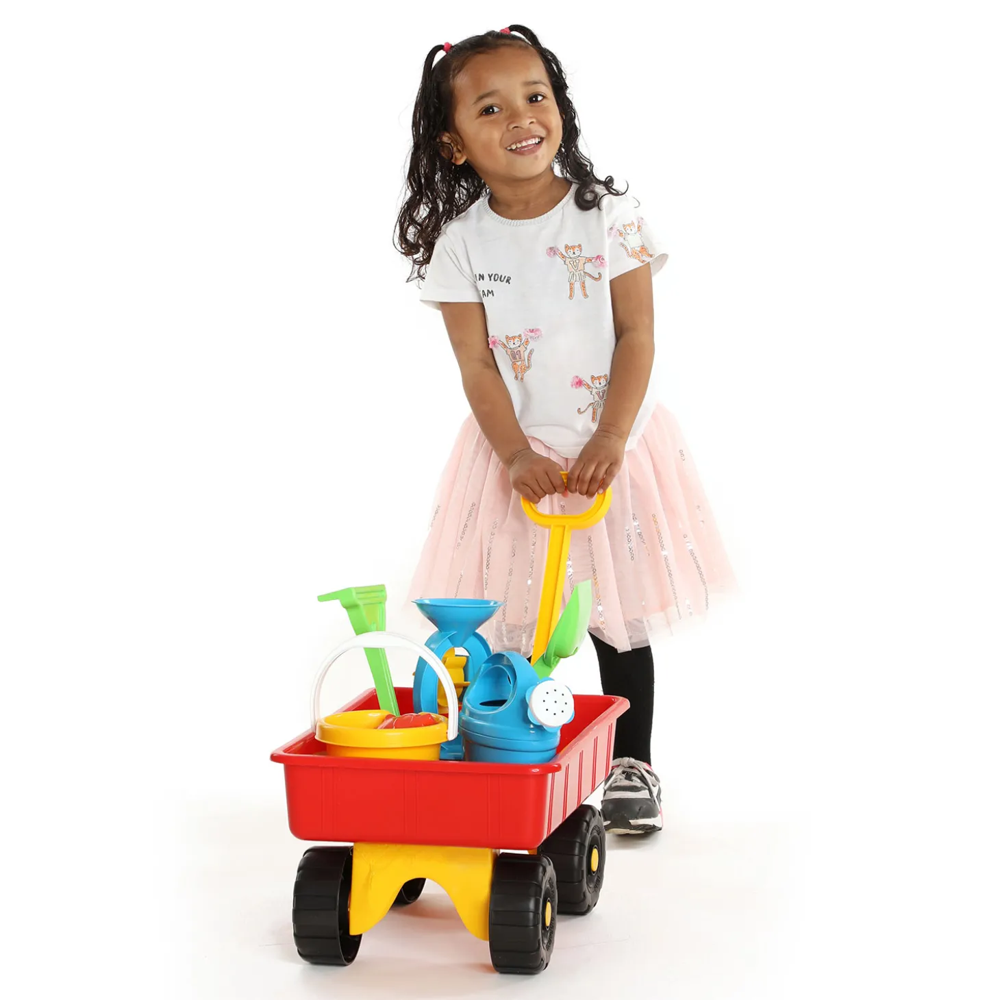 Bolderkar met Zandspeelgoed