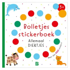 Bolletjes Stickerboek Allemaal diertjes!