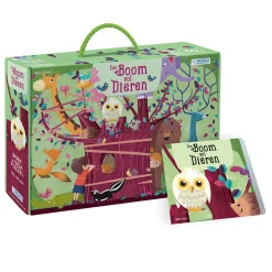 Boom Vol Dieren - Boek + Puzzel