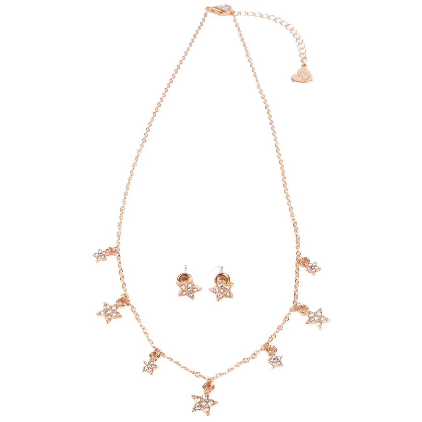 Boutique Chic Rising Star Ketting en Oorbellenset - 3dlg.